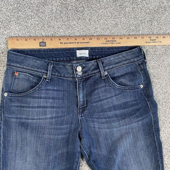 Hudson Jeans Women's Dark Blue Cropped Denim - Picture 12 of 12